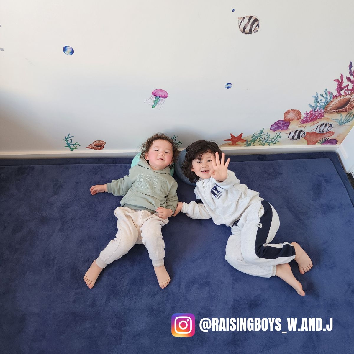 Toddly CushyCrawl V2.0 Memory Foam Play Mat | Waterproof Sensory Rug & Tatami - Style Soft Floor Mat Tatami Mat