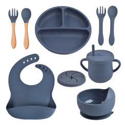 Toddly MealMate Silicone Feeding Set for Baby Led Weaning & Self Feeding Silicone Feeding Set