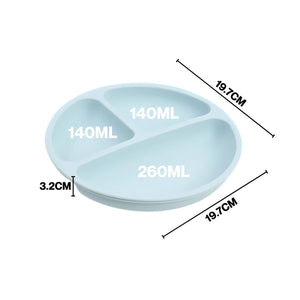 Toddly MealMate Silicone Feeding Set for Baby Led Weaning & Self Feeding Silicone Feeding Set