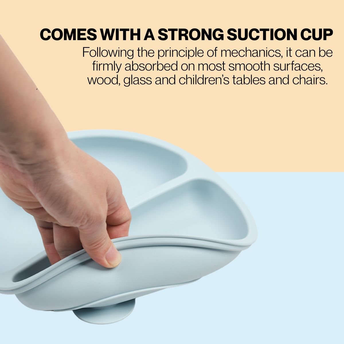 Toddly MealMate Silicone Feeding Set for Baby Led Weaning & Self Feeding Silicone Feeding Set