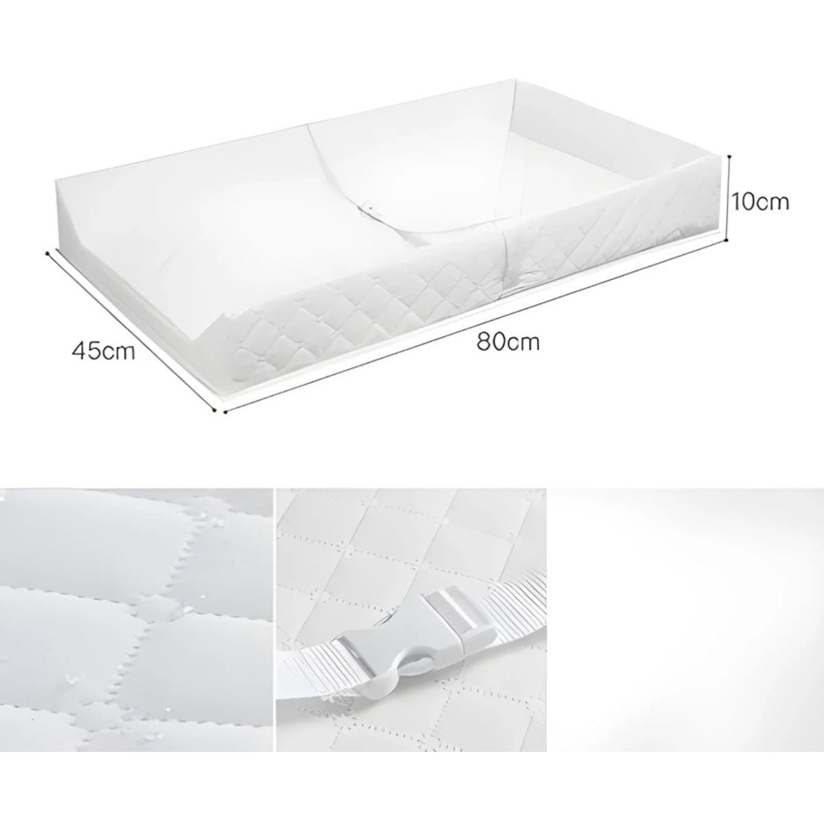 Toddly WipeEase Baby Changing Pad: Safe, Waterproof, Urineproof & Chemical Free Changing Pad