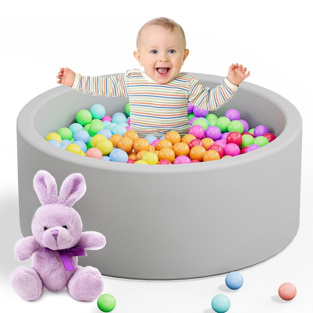 ToddlyBabiesMart Ultimate Foam Ball Pit Fun Indoor Play & Skill Development BarrierBall Pits - Babies Mart Australia