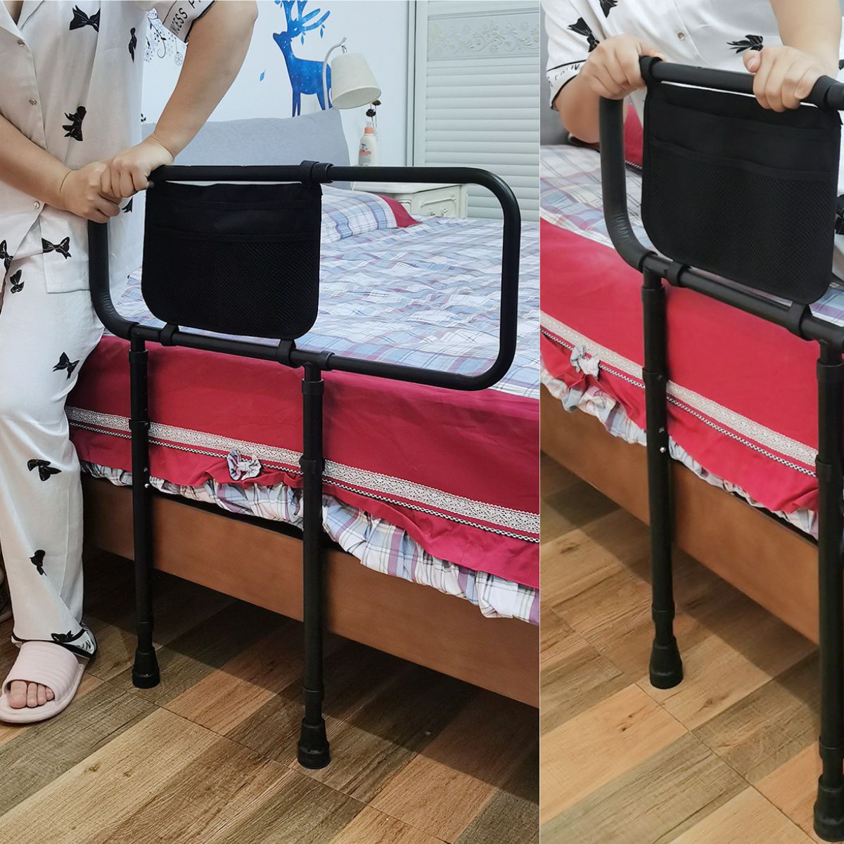ToddlyMaterniCare ElderGuard Elderly Bed Rails With Adjustable Handrail for SeniorsBed Rails - Babies Mart Australia