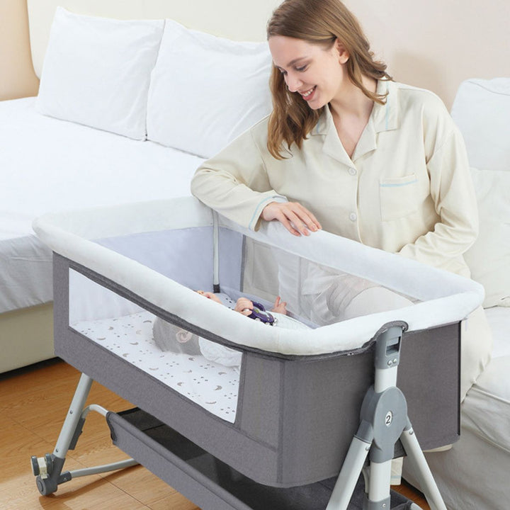 ToddlyToddly CuddleCrib 3 - in - 1 Baby Bassinet with Adjustable Height & Rocking CradleBaby Bassinet - Babies Mart Australia