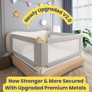 ToddlyToddly DreamGuard Adjustable Bed Rail Sets for Secure & Peaceful NightsBaby Bed Rails - Babies Mart Australia