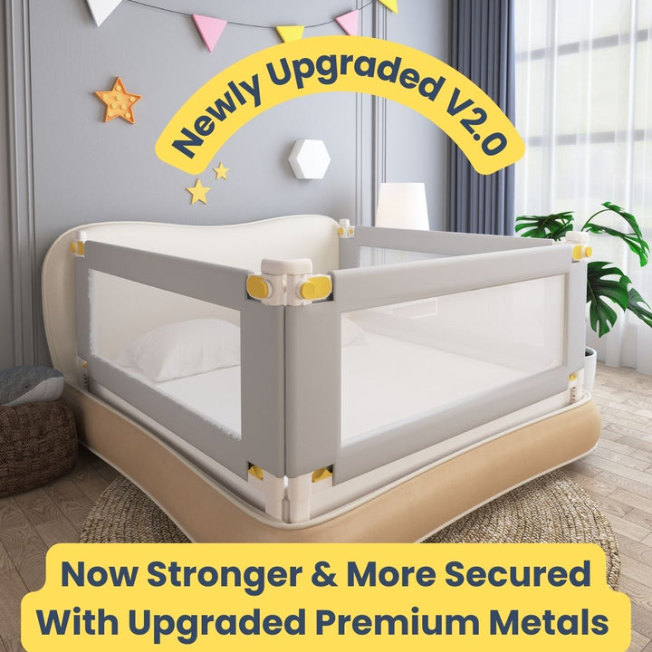 ToddlyToddly DreamGuard Adjustable Bed Rail Sets for Secure & Peaceful NightsBaby Bed Rails - Babies Mart Australia
