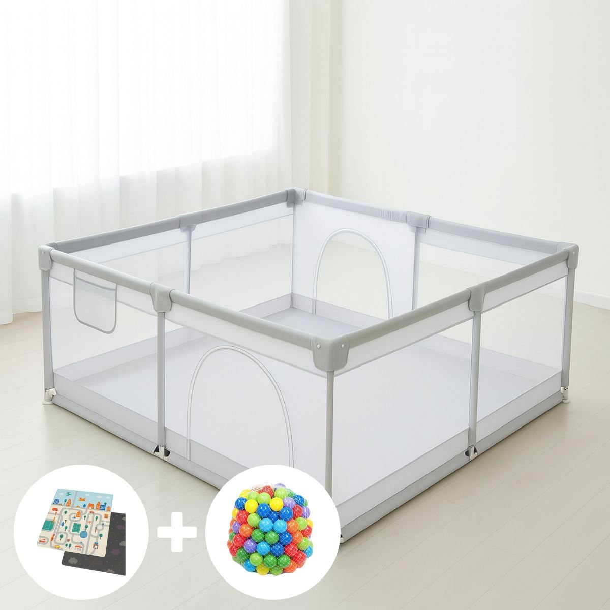 Toddly Explorer Max Baby Play Pen Safe, Stylish & Spacious for Your Child Baby Play Pen