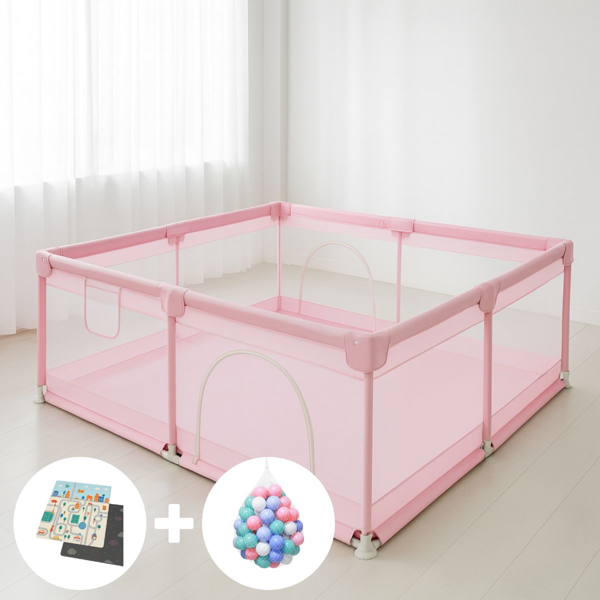 Toddly Explorer Max Baby Play Pen Safe, Stylish & Spacious for Your Child Baby Play Pen