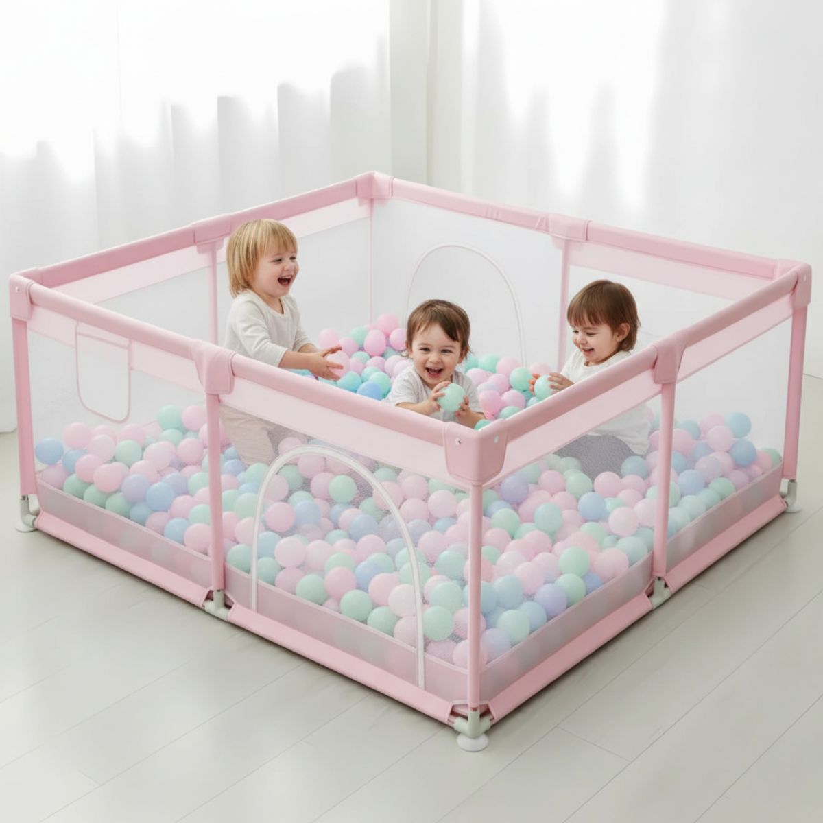 Toddly Explorer Max Baby Play Pen Safe, Stylish & Spacious for Your Child Baby Play Pen