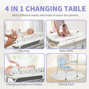 ToddlyToddly FlexiBathe – 2 - in - 1 Adjustable Baby Bathtub & Changing TableBaby Changing Table - Babies Mart Australia