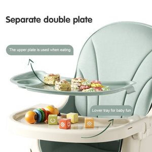 ToddlyToddly FlexiGrow 4 - in - 1 Baby High Chair Upgraded with Enhanced SafetyHigh Chair - Babies Mart Australia