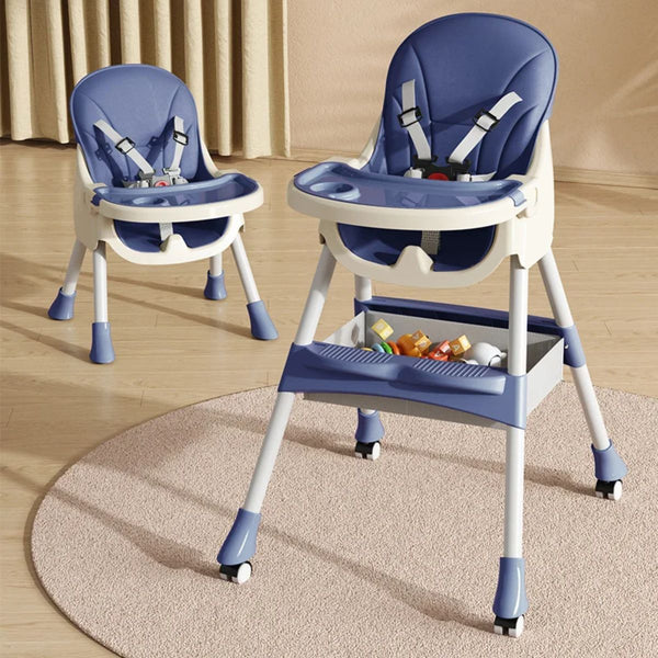 ToddlyToddly FlexiGrow 4 - in - 1 Baby High Chair Upgraded with Enhanced SafetyHigh Chair - Babies Mart Australia