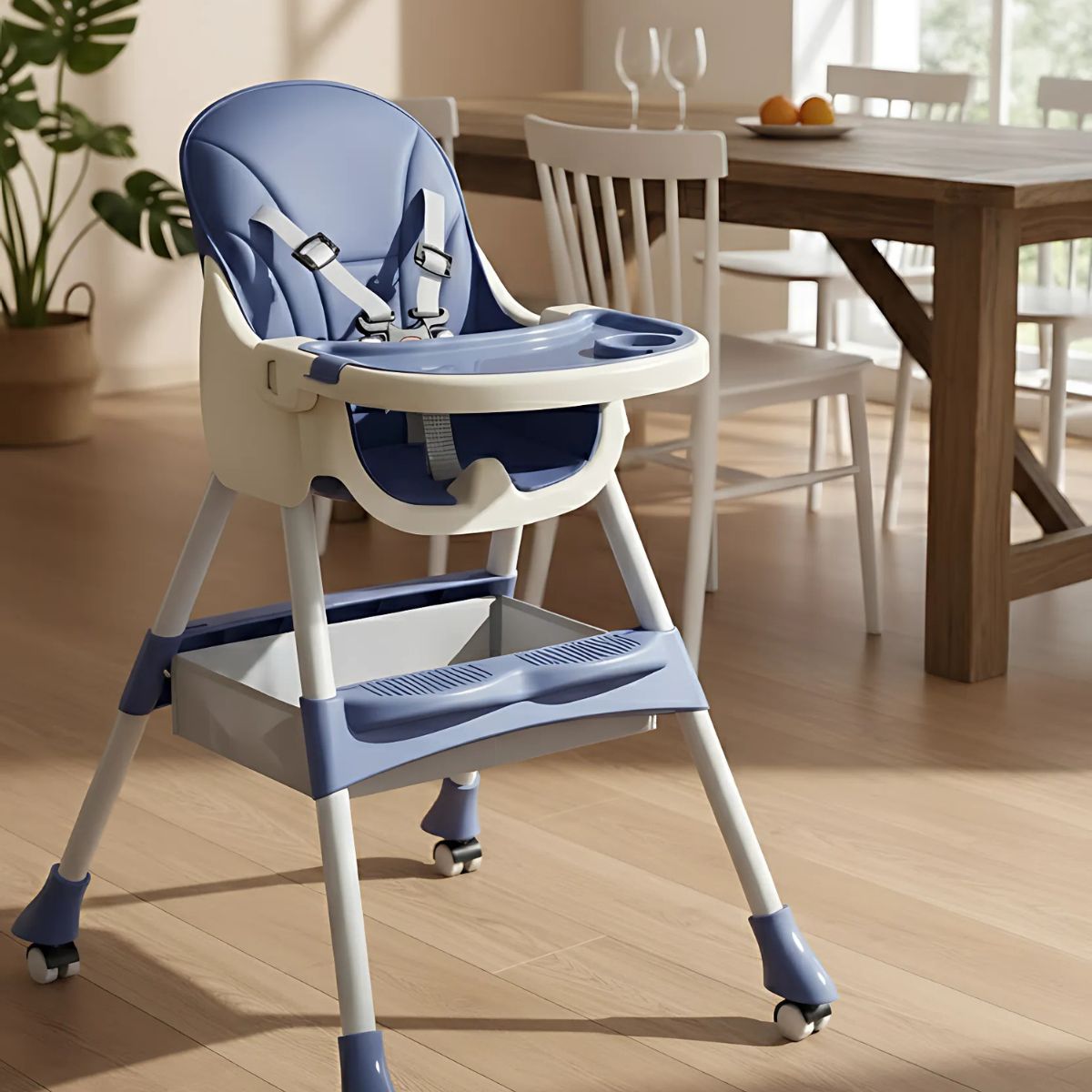 ToddlyToddly FlexiGrow 4 - in - 1 Baby High Chair Upgraded with Enhanced SafetyHigh Chair - Babies Mart Australia