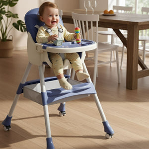 ToddlyToddly FlexiGrow 4 - in - 1 Baby High Chair Upgraded with Enhanced SafetyHigh Chair - Babies Mart Australia