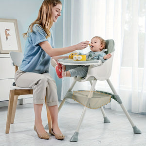 ToddlyToddly FlexiGrow 4 - in - 1 Baby High Chair Upgraded with Enhanced SafetyHigh Chair - Babies Mart Australia