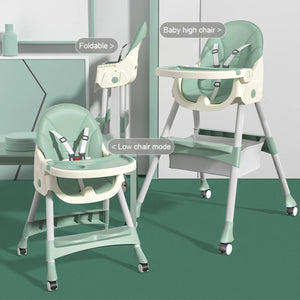 ToddlyToddly FlexiGrow 4 - in - 1 Baby High Chair Upgraded with Enhanced SafetyHigh Chair - Babies Mart Australia