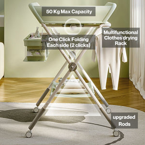 Toddly FlexiStation Baby Changing Table Adjustable & Foldable for Maximum Comfort Baby Changing Table