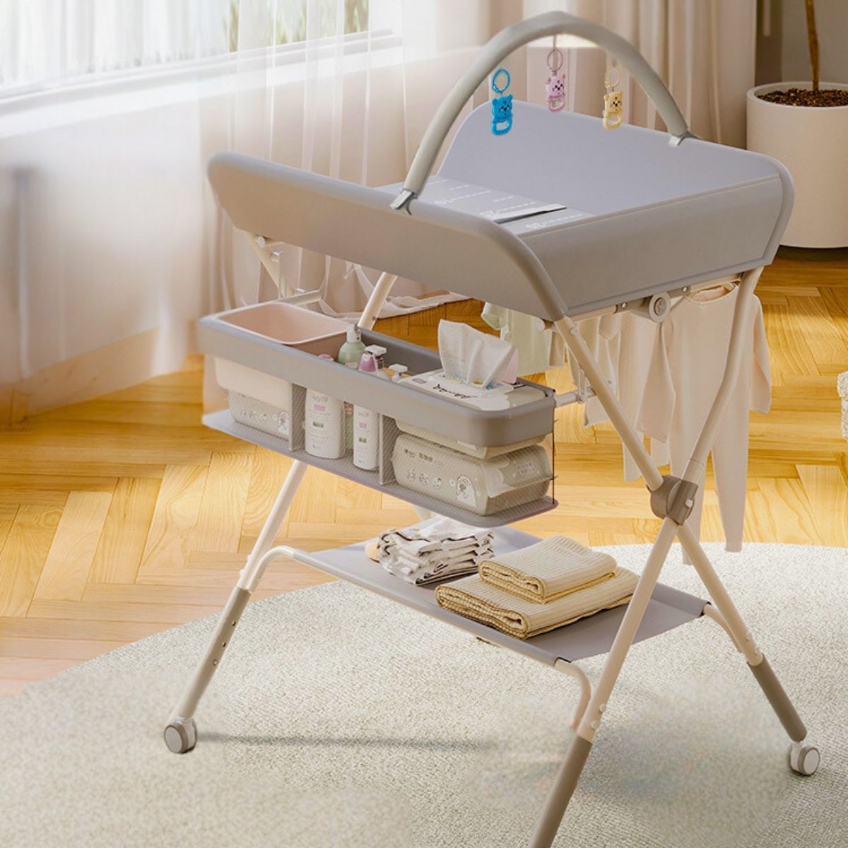 ToddlyToddly FlexiStation Baby Changing Table Adjustable & Foldable for Maximum ComfortBaby Changing Table - Babies Mart Australia