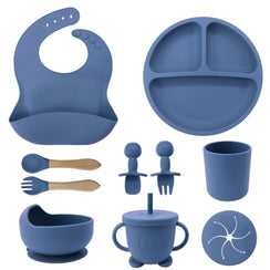 ToddlyToddly MealMate Silicone Feeding Set for Baby Led Weaning & Self FeedingSilicone Feeding Set - Babies Mart Australia