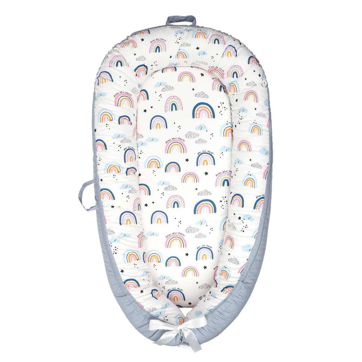 ToddlyToddly SnuggleNest Baby Nest Adjustable Baby Lounger 100% Cotton OEKO - Tex CertifiedBaby Nest - Babies Mart Australia