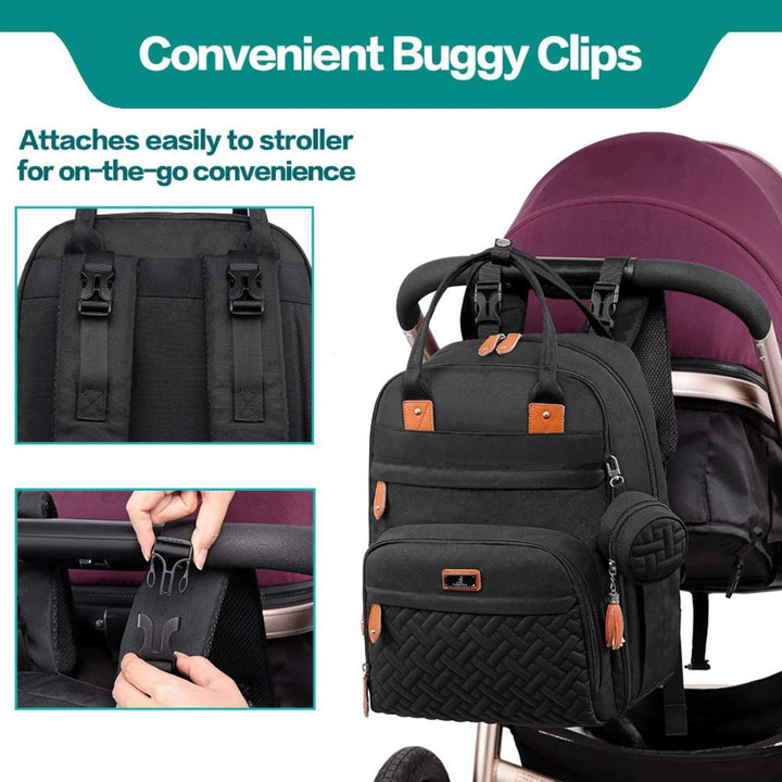 ToddlyToddly Urban Ease Series - Chic Nappy Bag for Daily Baby EssentialsNappy Bags - Babies Mart Australia