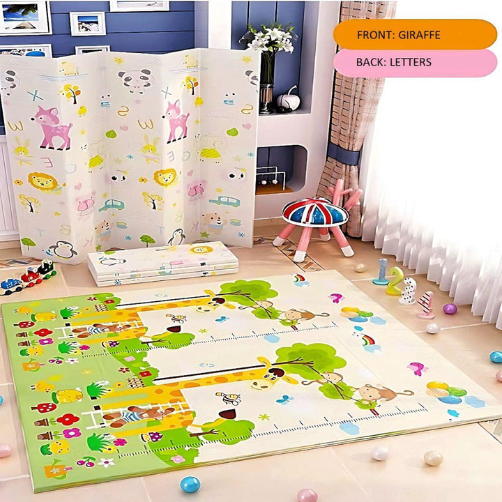 BabiesMart Large Foldable Baby Kids Play Mat Non-Slip and Double-sided - Babies Mart Australia