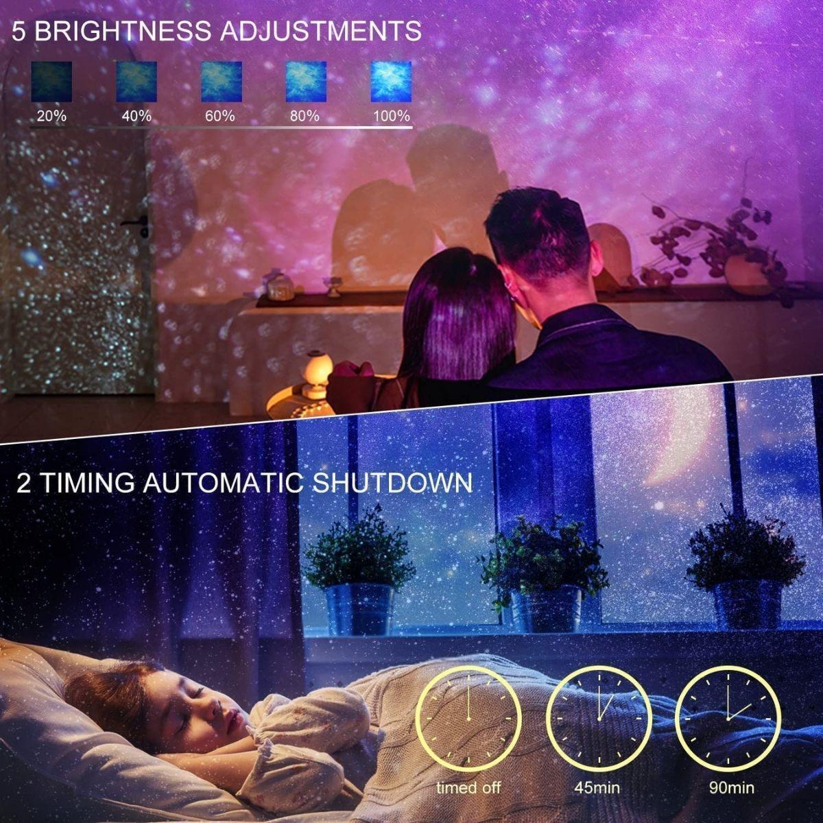 Glowly Astronaut LED Galaxy Projector