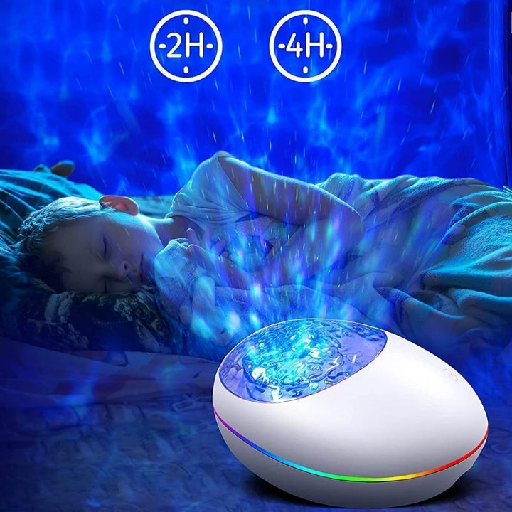 Glowly Aurora Star Projector Lights Night Light Projector with 24 Modes - Babies Mart Australia