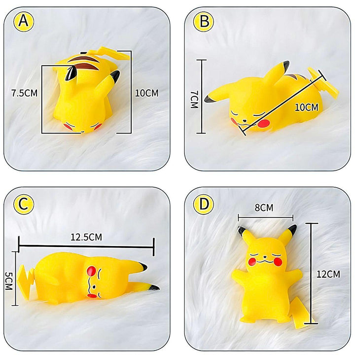 Glowly Pikachu Night Light Adorable & Soothing Night Light for Nursery Decor - Babies Mart Australia