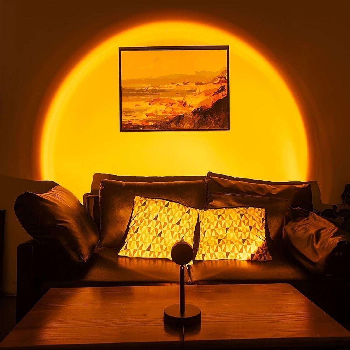Color changing sunset lamp 2025