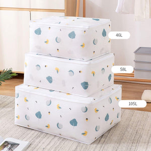 Kidst. 3 Pack Reusable Zipper Quilt Storage Bag Pillow Blanket Toys - Babies Mart Australia