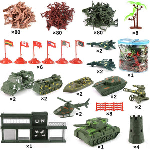 Kidst 307PCS Military Toy Playset for Unforgettable Playtimes & Epic Battles - Babies Mart Australia
