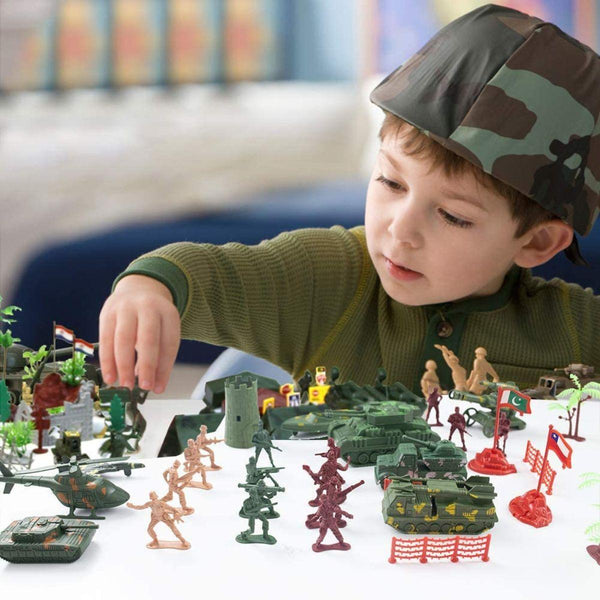 Kidst 307PCS Military Toy Playset for Unforgettable Playtimes & Epic Battles - Babies Mart Australia