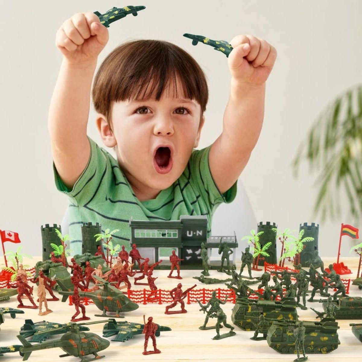Kidst 307PCS Military Toy Playset for Unforgettable Playtimes & Epic Battles - Babies Mart Australia