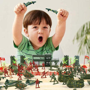 Kidst 307PCS Military Toy Playset for Unforgettable Playtimes & Epic Battles - Babies Mart Australia