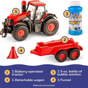 Kidst. Bubble Toy Farm Tractor Toys with Lights & Sounds Fun Toy Tractors - Babies Mart Australia