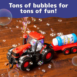 Kidst. Bubble Toy Farm Tractor Toys with Lights & Sounds Fun Toy Tractors - Babies Mart Australia