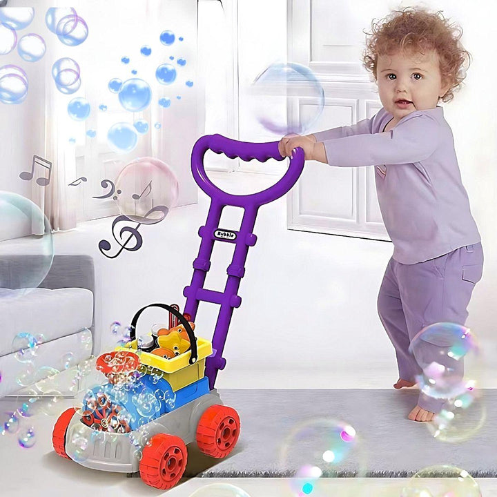 Kidst. Bubble Toy Train for Kids Toddler Activity Walker Automatic Bubble Blower - Babies Mart Australia