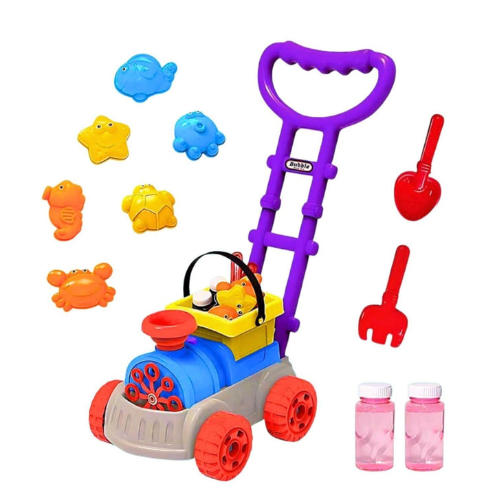 Kidst. Bubble Toy Train for Kids Toddler Activity Walker Automatic Bubble Blower - Babies Mart Australia