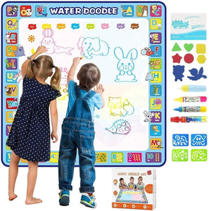 Kidst. Educational Coloring Aqua Magic Water Doodler Play Mat for Kids - Babies Mart Australia