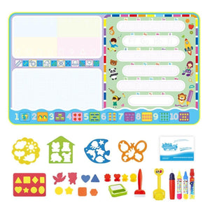 Kidst. Educational Coloring Aqua Magic Water Doodler Play Mat for Kids - Babies Mart Australia